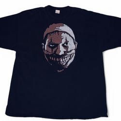 American Horror Story Twisty The Clown Black Graphic Tee   #AHS #Horror #tvshow #clown #2000s psychedelic bandtee merch essentials hoodie true religio