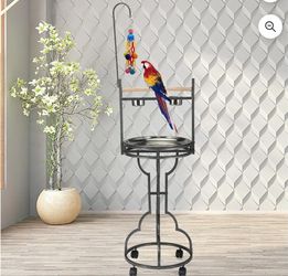 72" H Portable Bird Play Stand
,New 