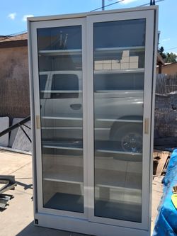 Medical Supplies Cabinet 7'h x 4'w x 22"d