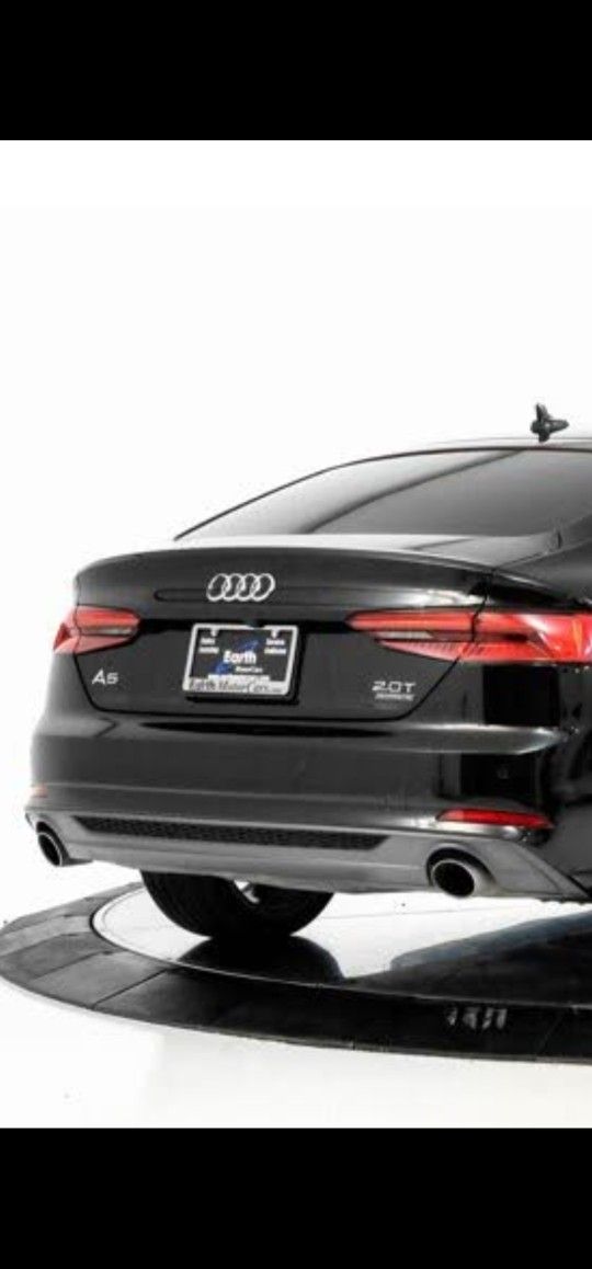 Audi Rear Bumper Lower Trim Panel OEM Spoiler for 2018-2019 A5/S5 B9 S-Line Package 8W6.807.521.C