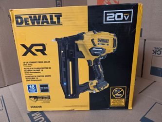 DeWalt XR 20V 16GA Finish Nailer DCN220B