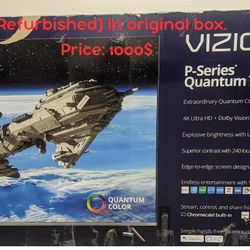 Smart TV Vizio P-Series Quantum 75" (New-Refurbished)