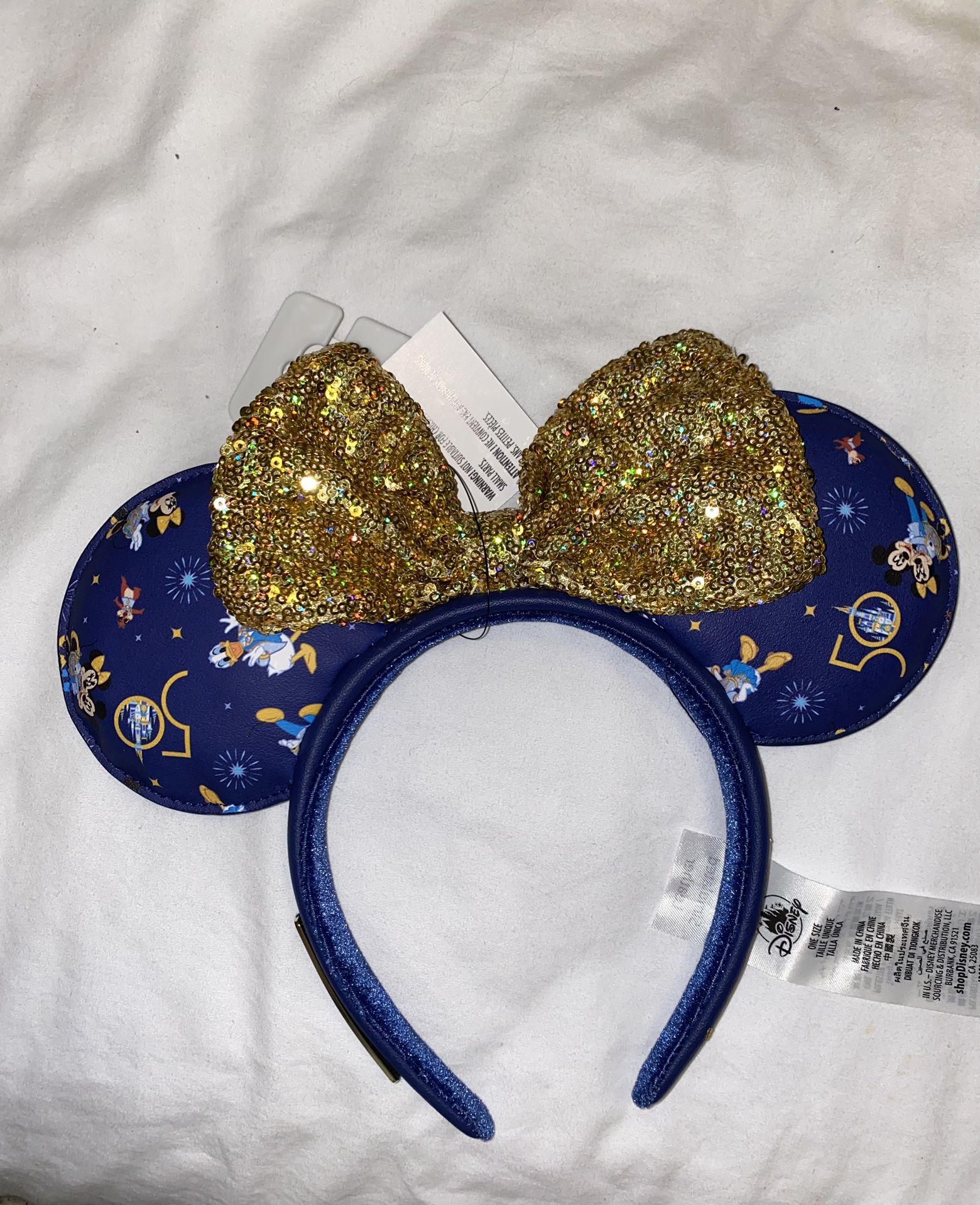 Disney 50th Anniversary Minnie Ears 