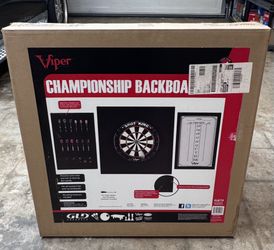 Brand New Viper Championship Backboard Set (Dart Storage (Dart Are Not Included) & Scoreboard)