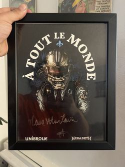 Dave Mustaine Special Event Images And Signature