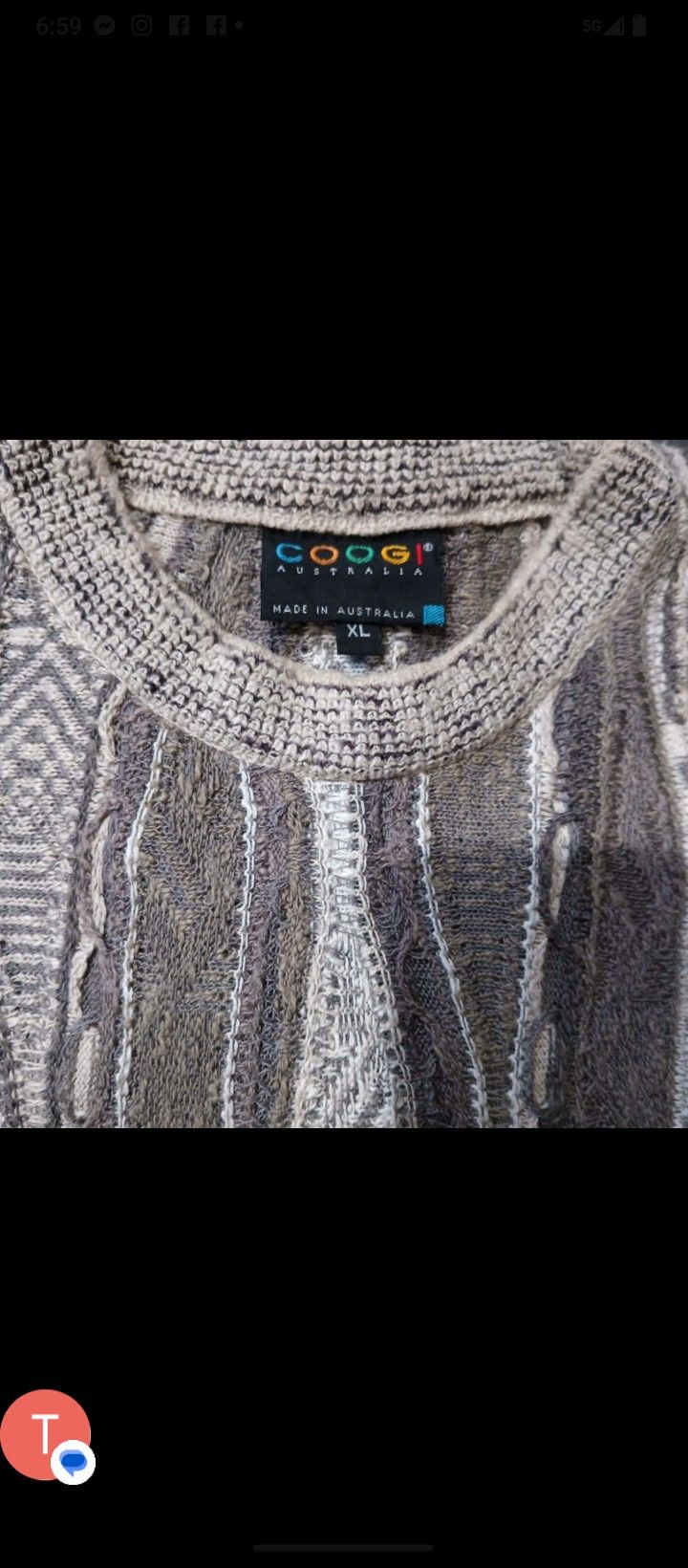 Coogi Sweater Xl