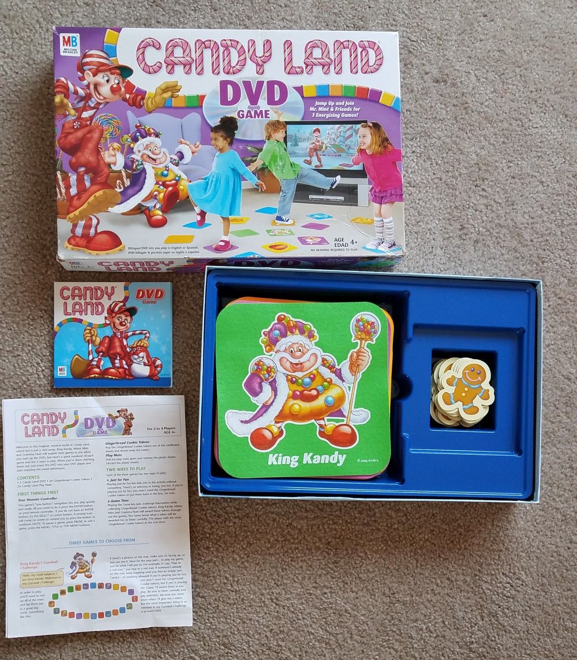 Candyland DVD Game