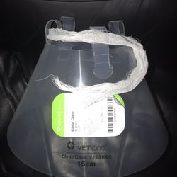 VetOne Pet Clear Plastic Recovery Collar - NEW