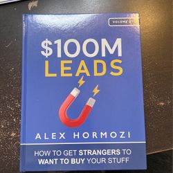 $100M Leads book By Alex Hormozi