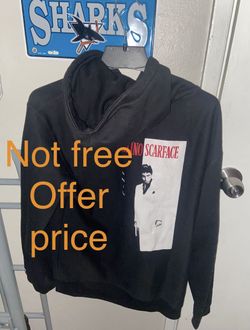 Scarface Hoodie It’s Large Offer Price, NOT Free 