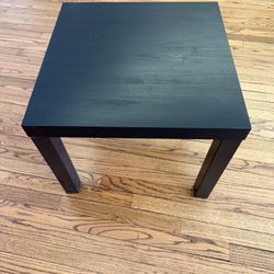 IKEA Lack Side End Table Black 21”