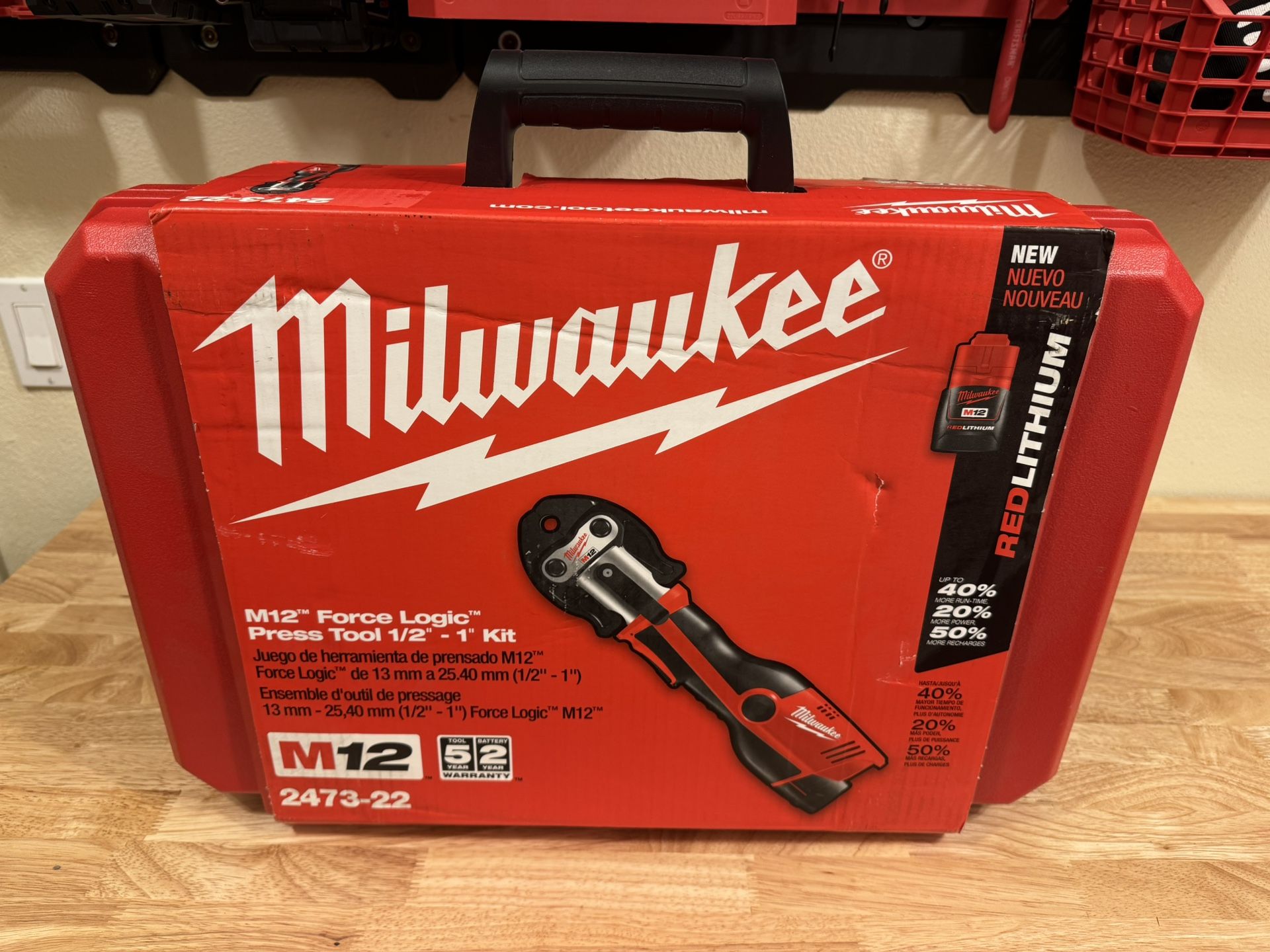 Milwaukee M12 Press Tool 