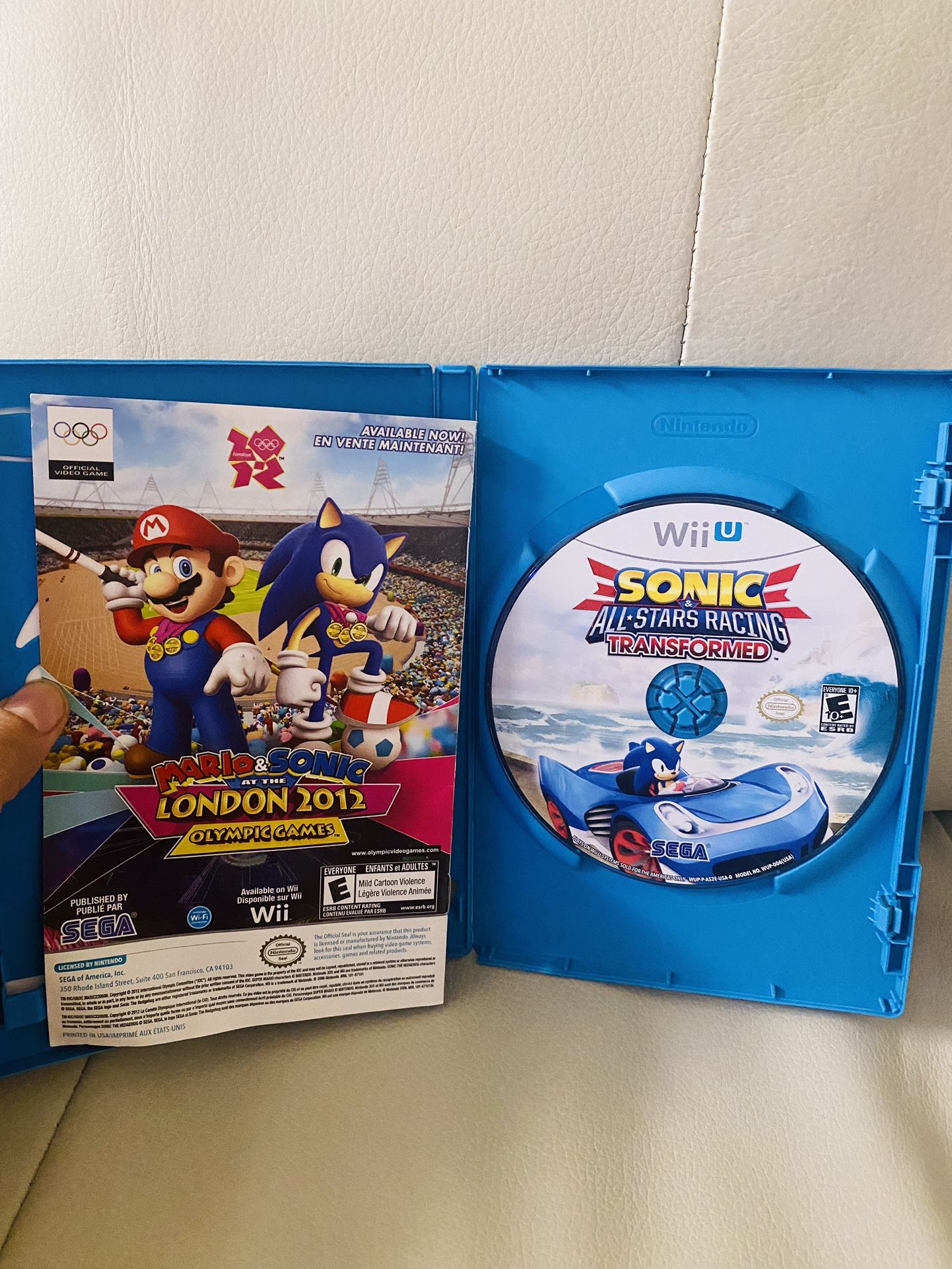 Sonic & All Stars Racing Transformed (Nintendo Wii U.