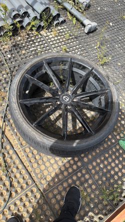 20 Inch Rims Black