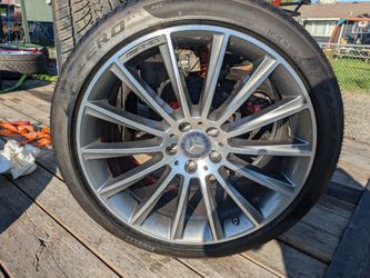 4 Mercedes wheels and tires