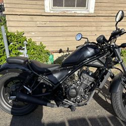 Rebel Honda Motorcycle 