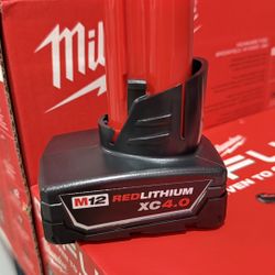 Milwaukee M12 4.0 Batteries 