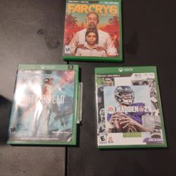 Used X Box Games 