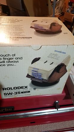 Rolodex swivel sw35