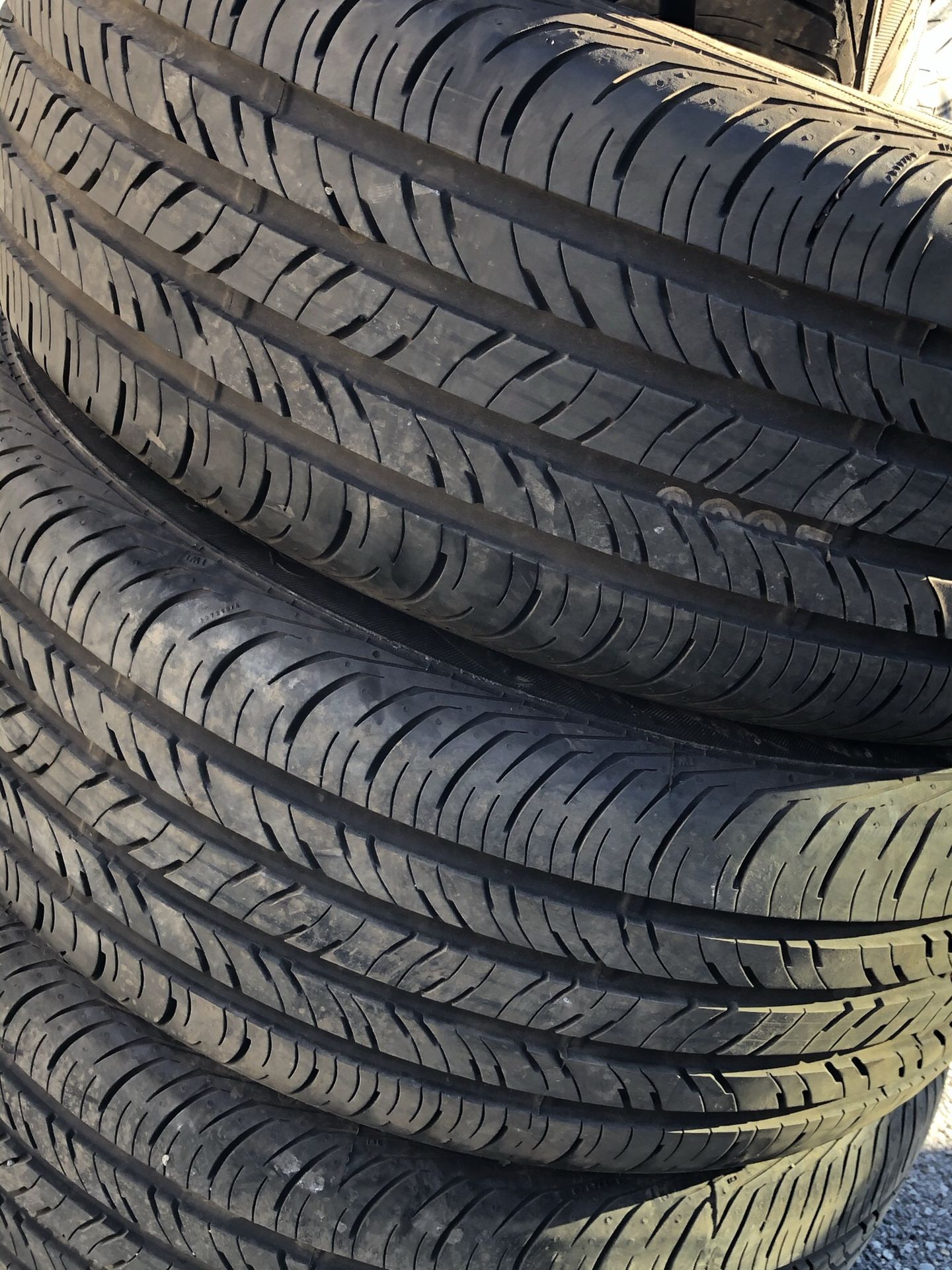 A set of continental tires for sale 235 55 R17