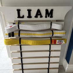 Karate Belt Holder