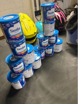 14 fresh new similac blue baby formula  $ 150