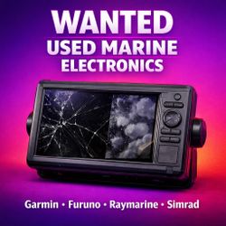 Garmin, Furuno, Raymarine Displays – From Boston Whaler, Key West, Scout Boats Used 