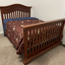 Conversion Crib/Bed And Dresser