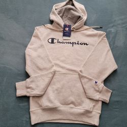 Mens Champion Logo Hoodie