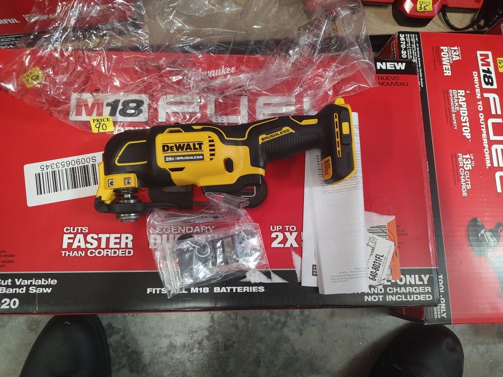DeWalt 20 V Max Brushless Oscillating Multi Tool