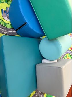 Baby climbing blocks