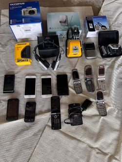 iPhones, Cameras, Walkman &much more!