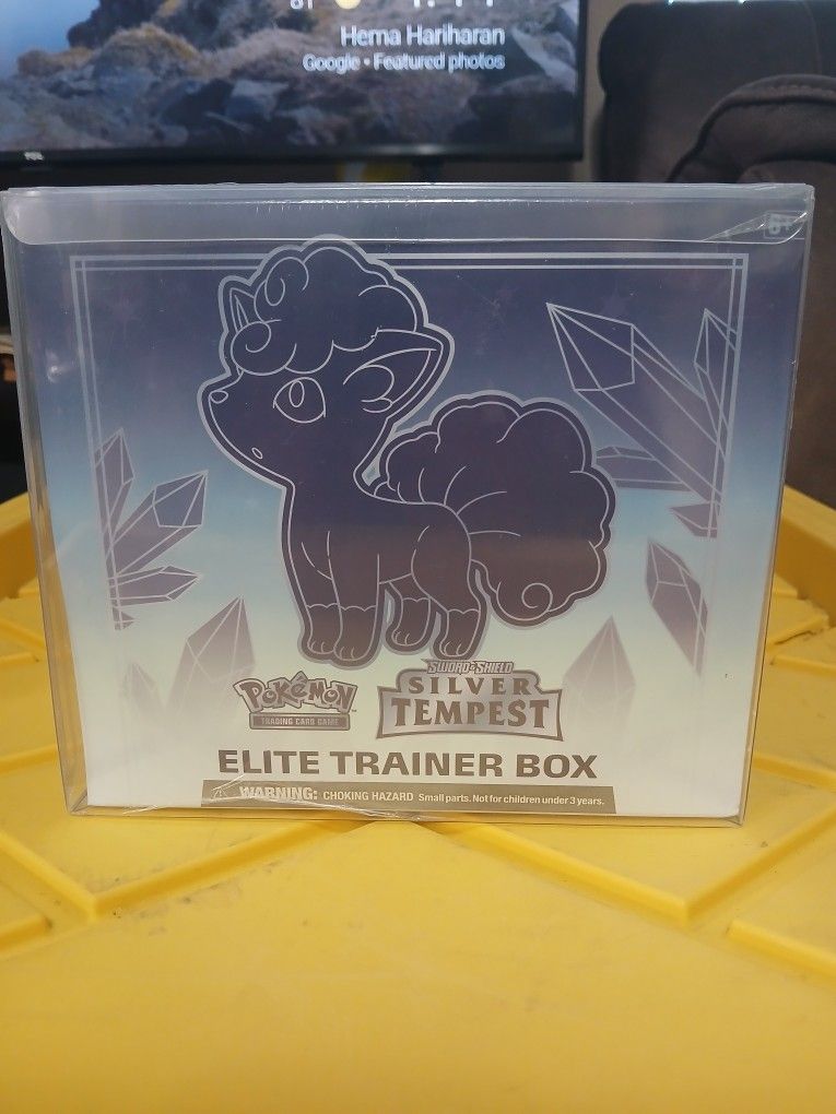 Pokemon Silver Tempest Elite Trainer Box Sealed with Protector