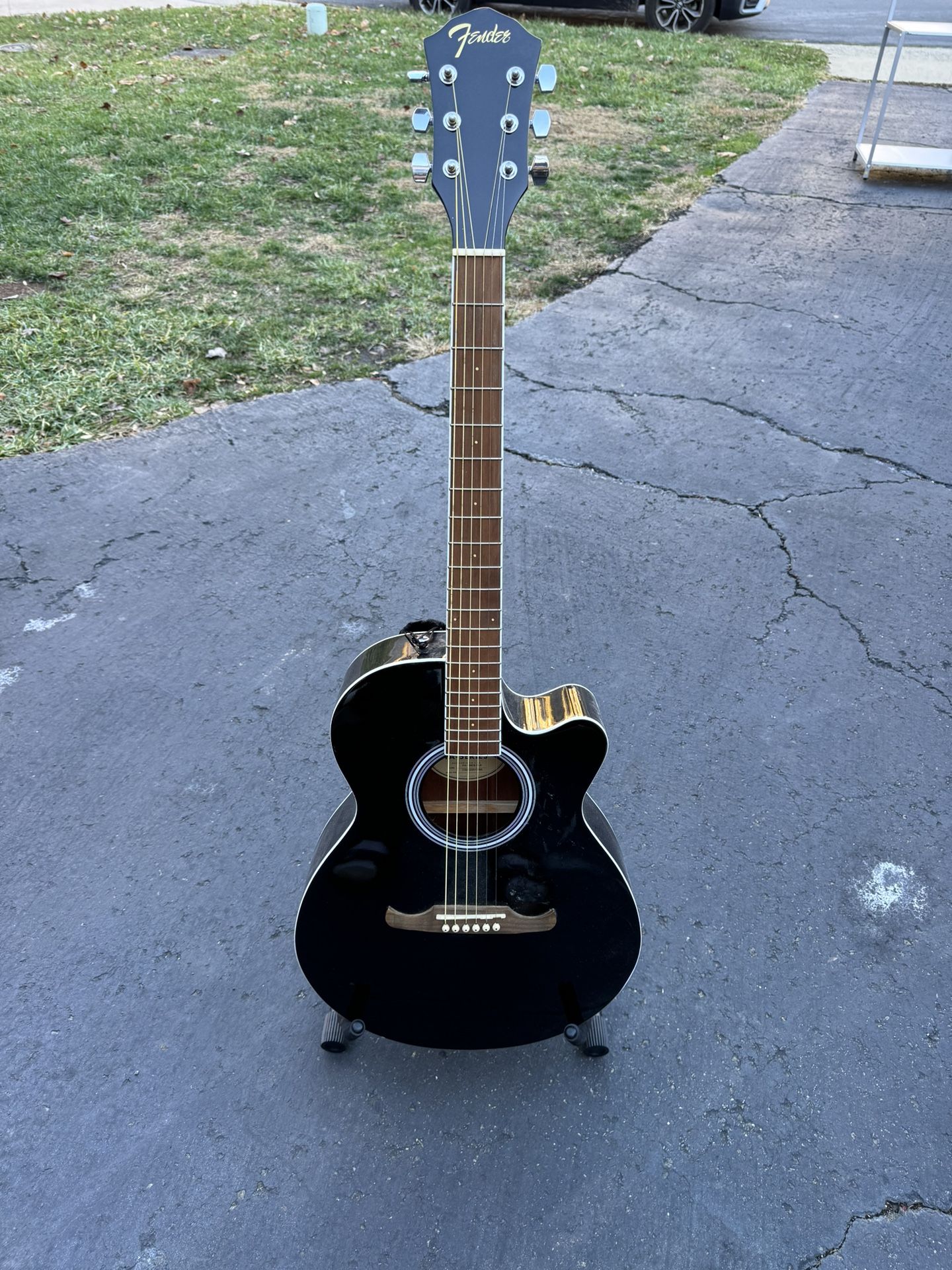 Guitar And Guitar Stand