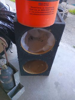 12 " subwoofer box (3 boxes)