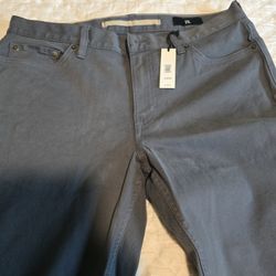 Brand New - Mens Pants- Banana Republic-33x30 (one pair gray) (one pair black)