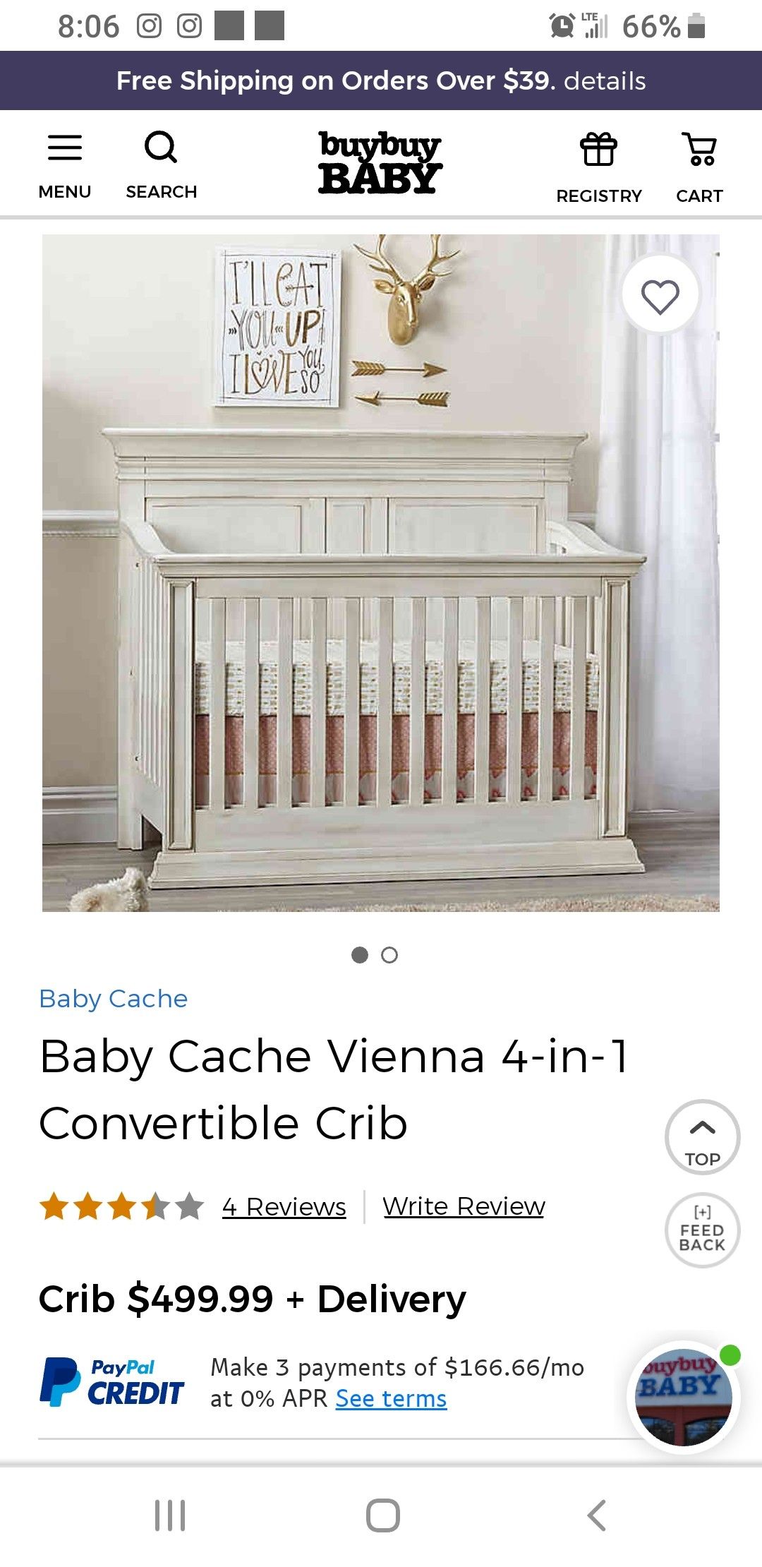 BABY CRIB