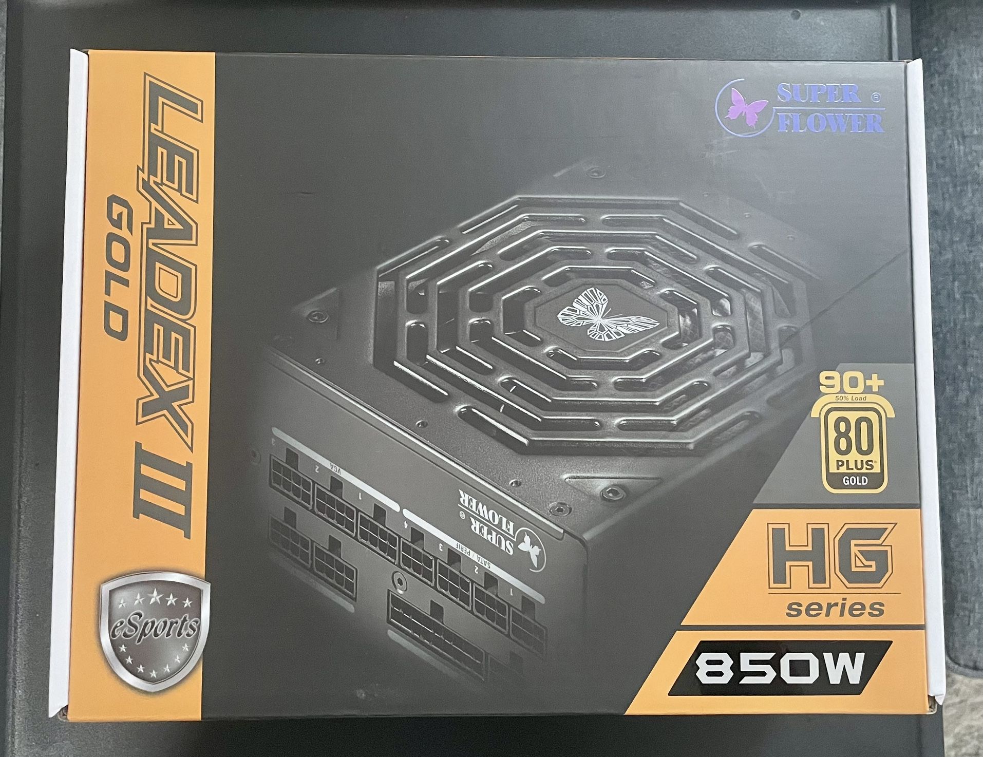 Super Flower Leadex III 850w 80+ Gold Power Supply (Like New)
