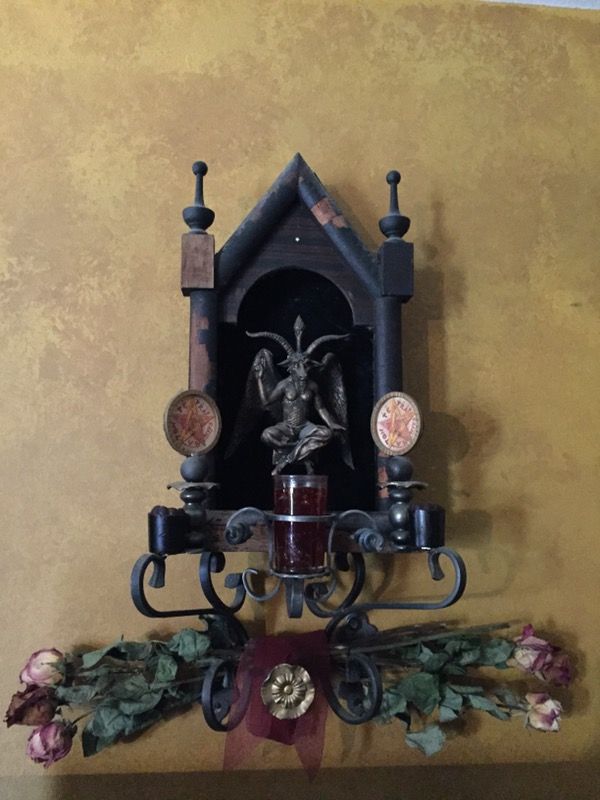 Baphomet Shrine OOAK