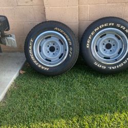 Chevy Rally Wheels  Used 15x 8
