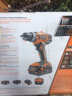 RIDGID drill/driver