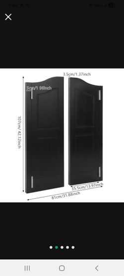 New Solid Wood Swinging Saloon Doors 