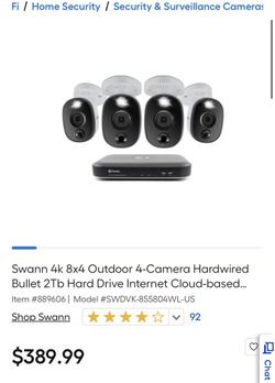 Swan Security Cameras