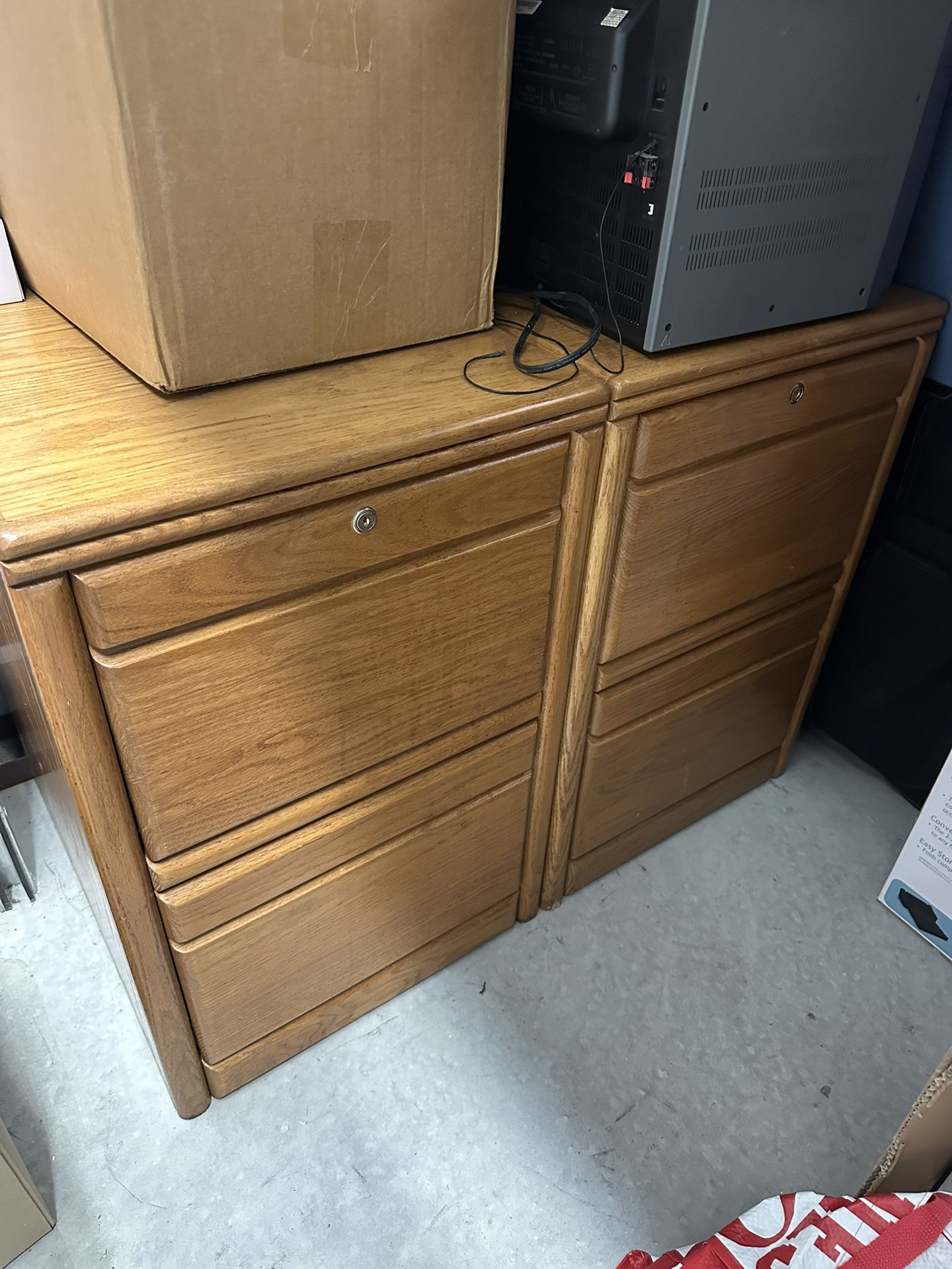 Wooden Filing Cabinets