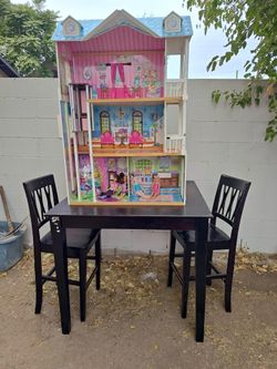 Doll House And Dining Table