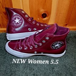 NEW Converse Chuck Taylor Dark Sangria Women 5.5