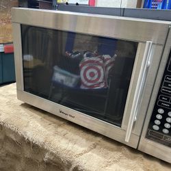 Stainless steel microwave