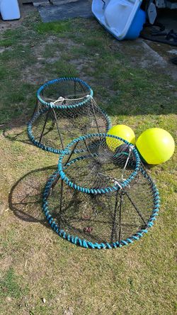 2 Prawn pots nets need repairs