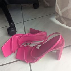High heel sandals 8.5, forever 21