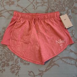 Nike Femme Tempo Athletic Shorts Coral Orange Women's Size XS